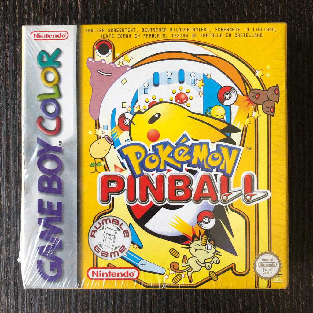 Pokémon: Pinball SEALED (1999) ENGLISH VERSION