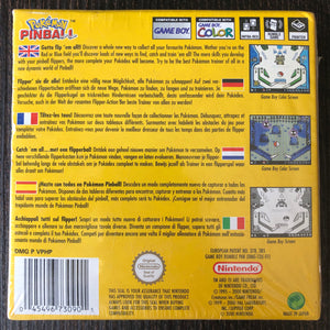 Pokémon: Pinball SEALED (1999) ENGLISH VERSION